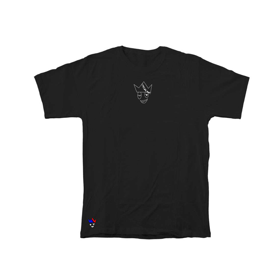 Tee-shirt Noir Brand Logo